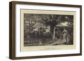 I'm Going a Milking-Edward Henry Fahey-Framed Giclee Print