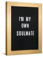 I'm My Own Soulmate-null-Stretched Canvas