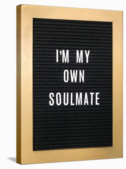 I'm My Own Soulmate-null-Stretched Canvas