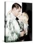 I'M NO ANGEL, from left: Cary Grant, Mae West, 1933-null-Stretched Canvas