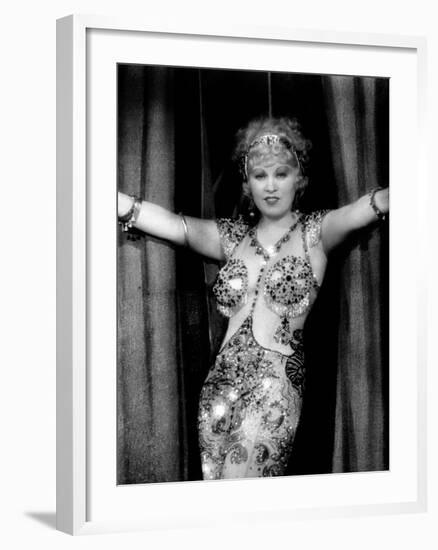 I'M No Angel, Mae West, 1933-null-Framed Photo