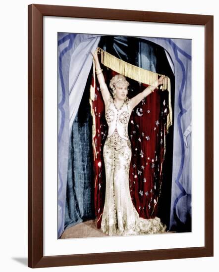I'M NO ANGEL, Mae West, 1933-null-Framed Photo