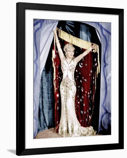 I'M NO ANGEL, Mae West, 1933-null-Framed Photo