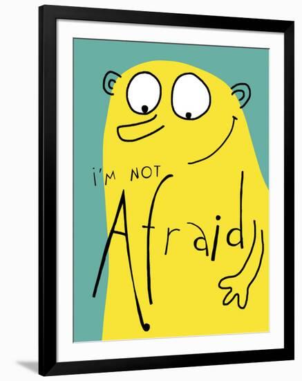 I'm Not Afraid-Laure Girardin-Vissian-Framed Giclee Print