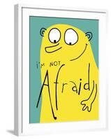 I'm Not Afraid-Laure Girardin-Vissian-Framed Giclee Print