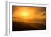 I'm On Fire, Misty Sun at Marin Headlands, San Francisco-Vincent James-Framed Photographic Print