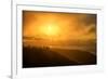 I'm On Fire, Misty Sun at Marin Headlands, San Francisco-Vincent James-Framed Photographic Print