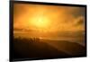 I'm On Fire, Misty Sun at Marin Headlands, San Francisco-Vincent James-Framed Photographic Print