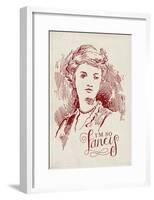 I'M So Fancy-null-Framed Poster