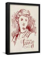 I'M So Fancy-null-Framed Poster