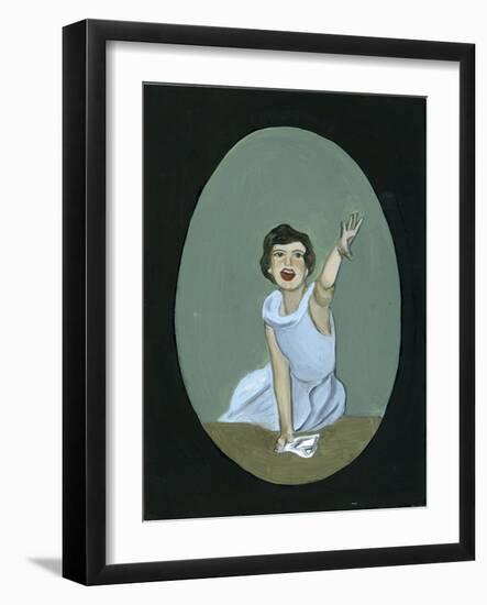 I'm So Lonesome, I Could Cry, 2003-Cathy Lomax-Framed Giclee Print