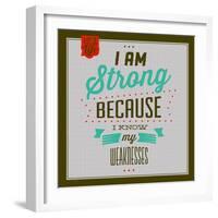 I'm Strong 1-Lorand Okos-Framed Premium Giclee Print
