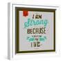 I'm Strong 1-Lorand Okos-Framed Art Print