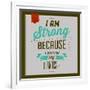 I'm Strong 1-Lorand Okos-Framed Art Print