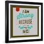 I'm Strong 1-Lorand Okos-Framed Art Print