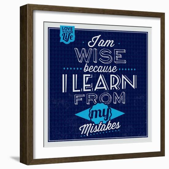 I'm Wise 1-Lorand Okos-Framed Art Print