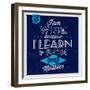 I'm Wise 1-Lorand Okos-Framed Art Print