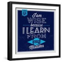 I'm Wise 1-Lorand Okos-Framed Art Print