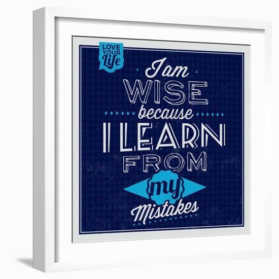 I'm Wise 1-Lorand Okos-Framed Art Print