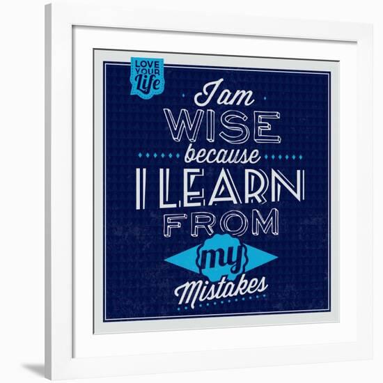 I'm Wise 1-Lorand Okos-Framed Art Print