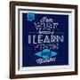 I'm Wise 1-Lorand Okos-Framed Art Print