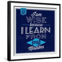 I'm Wise 1-Lorand Okos-Framed Art Print