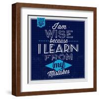 I'm Wise 1-Lorand Okos-Framed Art Print