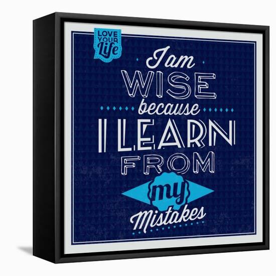 I'm Wise 1-Lorand Okos-Framed Stretched Canvas