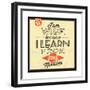 I'm Wise-Lorand Okos-Framed Premium Giclee Print