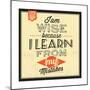 I'm Wise-Lorand Okos-Mounted Premium Giclee Print