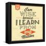 I'm Wise-Lorand Okos-Framed Stretched Canvas