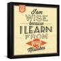 I'm Wise-Lorand Okos-Framed Stretched Canvas