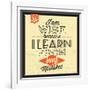 I'm Wise-Lorand Okos-Framed Art Print