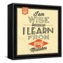 I'm Wise-Lorand Okos-Framed Stretched Canvas