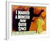 I Married A Monster From Outer Space, Gloria Talbott, 1958-null-Framed Photo