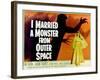 I Married A Monster From Outer Space, Gloria Talbott, 1958-null-Framed Photo