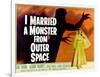 I Married A Monster From Outer Space, Gloria Talbott, 1958-null-Framed Photo