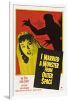 I Married A Monster From Outer Space, Tom Tryon, Gloria Talbott, 1958-null-Framed Photo