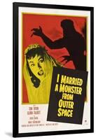 I Married A Monster From Outer Space, Tom Tryon, Gloria Talbott, 1958-null-Framed Photo