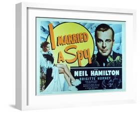 I Married a Spy, 1938-null-Framed Art Print