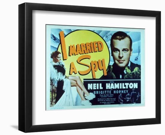 I Married a Spy, 1938-null-Framed Art Print