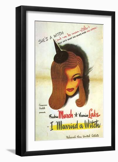 I Married a Witch, 1942-null-Framed Art Print