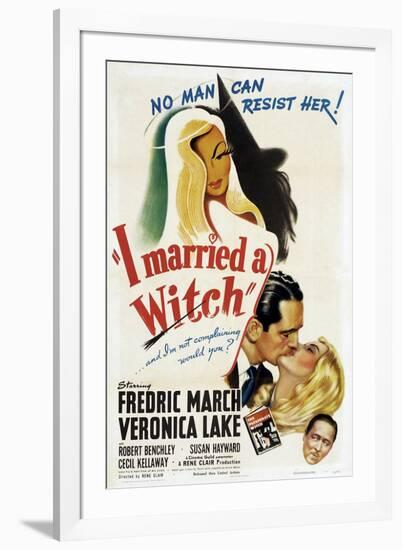 I Married a Witch, 1942-null-Framed Premium Giclee Print