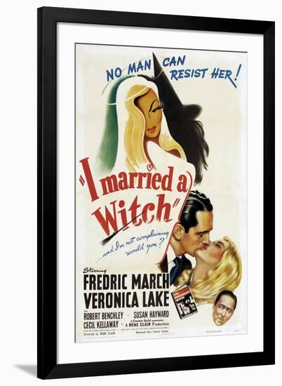 I Married a Witch, 1942-null-Framed Premium Giclee Print