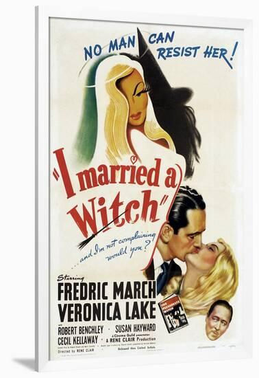 I Married a Witch, 1942-null-Framed Art Print