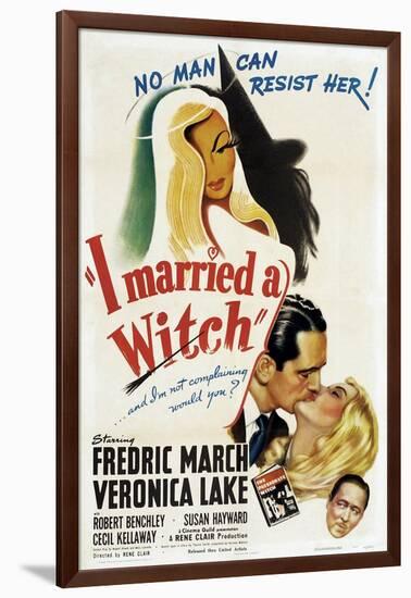 I Married a Witch, 1942-null-Framed Art Print