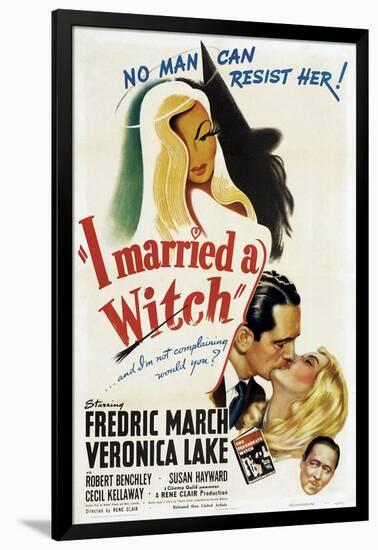 I Married a Witch, 1942-null-Framed Art Print