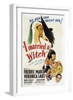 I Married a Witch, 1942-null-Framed Art Print