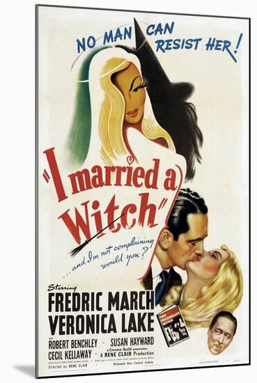 I Married a Witch, 1942-null-Mounted Art Print