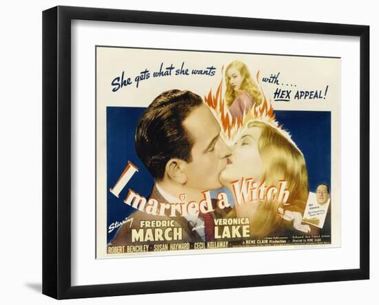 I Married a Witch, 1942-null-Framed Giclee Print